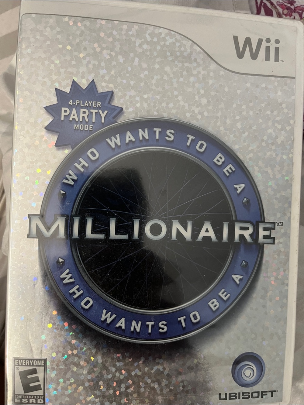 Ubisoft Who Wants to Be a Millionaire Wii Game - Blue